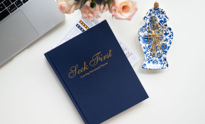Seek First 90 Day-Devotional Planner