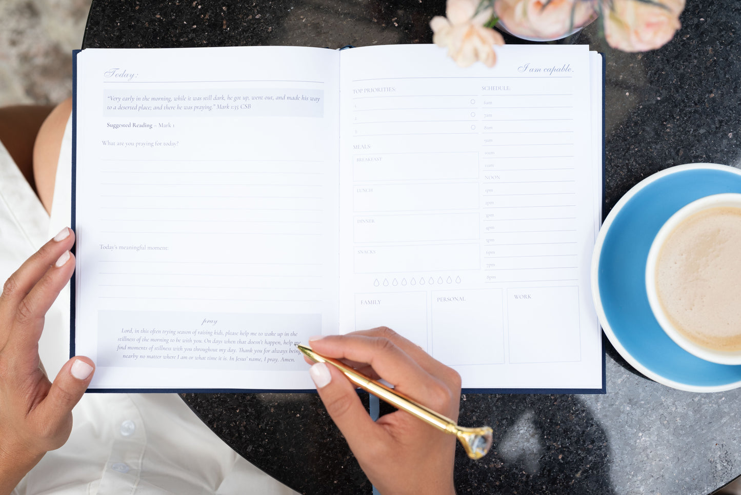 Seek First 90 Day-Devotional Planner